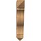 Ekena Millwork Funston Arts & Crafts Rough Sawn Bracket, Western Red Cedar, 6"W x 26"D x 34"H BKT06X26X34FST03RWR - alternate 2
